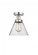 Cone - 1 Light - 8 inch - Brushed Satin Nickel - Semi-Flush Mount (3442|616-1F-SN-G44)