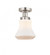 Bellmont - 1 Light - 6 inch - Brushed Satin Nickel - Semi-Flush Mount (3442|616-1F-SN-G191)
