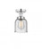 Bell - 1 Light - 5 inch - Polished Chrome - Semi-Flush Mount (3442|616-1F-PC-G54)