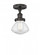 Olean - 1 Light - 7 inch - Oil Rubbed Bronze - Semi-Flush Mount (3442|616-1F-OB-G324)
