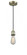 Bare Bulb - 1 Light - 3 inch - Antique Brass - Cord hung - Mini Pendant (3442|201C-AB)
