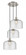 Cone - 3 Light - 18 inch - Brushed Satin Nickel - Cord hung - Multi Pendant (3442|113F-3P-SN-G74-L)