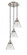 Cone - 3 Light - 14 inch - Brushed Satin Nickel - Cord hung - Multi Pendant (3442|113F-3P-SN-G42)