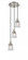 Canton - 3 Light - 12 inch - Brushed Satin Nickel - Cord hung - Multi Pendant (3442|113F-3P-SN-G184S)