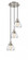 Fulton - 3 Light - 14 inch - Brushed Satin Nickel - Cord hung - Multi Pendant (3442|113F-3P-SN-G172)