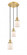 Cone - 3 Light - 12 inch - Satin Gold - Cord hung - Multi Pendant (3442|113F-3P-SG-G51)
