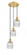 Colton - 3 Light - 12 inch - Satin Gold - Cord hung - Multi Pendant (3442|113F-3P-SG-G302)