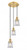 Canton - 3 Light - 12 inch - Satin Gold - Cord hung - Multi Pendant (3442|113F-3P-SG-G182S)