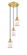 Canton - 3 Light - 12 inch - Satin Gold - Cord hung - Multi Pendant (3442|113F-3P-SG-G181S)