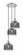 Cone - 3 Light - 14 inch - Polished Nickel - Cord hung - Multi Pendant (3442|113F-3P-PN-G73)