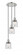 Cone - 3 Light - 12 inch - Polished Nickel - Cord hung - Multi Pendant (3442|113F-3P-PN-G52)