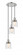 Bell - 3 Light - 12 inch - Polished Nickel - Cord hung - Multi Pendant (3442|113F-3P-PN-G513)