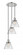 Cone - 3 Light - 14 inch - Polished Nickel - Cord hung - Multi Pendant (3442|113F-3P-PN-G42)