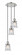Canton - 3 Light - 12 inch - Polished Nickel - Cord hung - Multi Pendant (3442|113F-3P-PN-G184S)