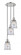 Canton - 3 Light - 13 inch - Polished Nickel - Cord hung - Multi Pendant (3442|113F-3P-PN-G182)