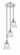 Cone - 3 Light - 13 inch - Polished Chrome - Cord hung - Multi Pendant (3442|113F-3P-PC-G64)