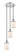 Cone - 3 Light - 12 inch - Polished Chrome - Cord hung - Multi Pendant (3442|113F-3P-PC-G51)
