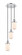 Dover - 3 Light - 11 inch - Polished Chrome - Cord hung - Multi Pendant (3442|113F-3P-PC-G311)