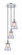 Bellmont - 3 Light - 13 inch - Polished Chrome - Cord hung - Multi Pendant (3442|113F-3P-PC-G194)