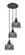 Cone - 3 Light - 14 inch - Oil Rubbed Bronze - Cord hung - Multi Pendant (3442|113F-3P-OB-G73)
