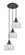 Cone - 3 Light - 14 inch - Oil Rubbed Bronze - Cord hung - Multi Pendant (3442|113F-3P-OB-G72)