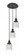 Cone - 3 Light - 12 inch - Oil Rubbed Bronze - Cord hung - Multi Pendant (3442|113F-3P-OB-G54)