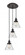Cone - 3 Light - 14 inch - Oil Rubbed Bronze - Cord hung - Multi Pendant (3442|113F-3P-OB-G44)