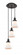 Bellmont - 3 Light - 13 inch - Oil Rubbed Bronze - Cord hung - Multi Pendant (3442|113F-3P-OB-G191)