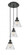 Cone - 3 Light - 14 inch - Matte Black - Cord hung - Multi Pendant (3442|113F-3P-BK-G44)