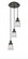 Canton - 3 Light - 12 inch - Matte Black - Cord hung - Multi Pendant (3442|113F-3P-BK-G184S)