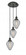 Geneseo - 3 Light - 13 inch - Matte Black - Cord hung - Multi Pendant (3442|113F-3P-BK-G165)