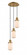 Dover - 3 Light - 11 inch - Brushed Brass - Cord hung - Multi Pendant (3442|113F-3P-BB-G311)
