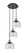 Cone - 3 Light - 14 inch - Black Antique Brass - Cord hung - Multi Pendant (3442|113F-3P-BAB-G74)