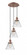 Cone - 3 Light - 14 inch - Antique Copper - Cord hung - Multi Pendant (3442|113F-3P-AC-G42)