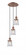 Canton - 3 Light - 12 inch - Antique Copper - Cord hung - Multi Pendant (3442|113F-3P-AC-G184S)