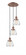Fulton - 3 Light - 14 inch - Antique Copper - Cord hung - Multi Pendant (3442|113F-3P-AC-G172)