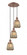 Chatham - 3 Light - 14 inch - Antique Copper - Cord hung - Multi Pendant (3442|113F-3P-AC-G146)