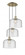 Cone - 3 Light - 18 inch - Antique Brass - Cord hung - Multi Pendant (3442|113F-3P-AB-G74-L)