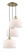 Cone - 3 Light - 18 inch - Antique Brass - Cord hung - Multi Pendant (3442|113F-3P-AB-G71-L)