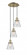 Cone - 3 Light - 13 inch - Antique Brass - Cord hung - Multi Pendant (3442|113F-3P-AB-G62)