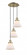 Cone - 3 Light - 14 inch - Antique Brass - Cord hung - Multi Pendant (3442|113F-3P-AB-G41)
