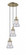 Bellmont - 3 Light - 13 inch - Antique Brass - Cord hung - Multi Pendant (3442|113F-3P-AB-G194)