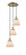Fulton - 3 Light - 14 inch - Antique Brass - Cord hung - Multi Pendant (3442|113F-3P-AB-G171)