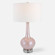 Uttermost Rosa Pink Glass Table Lamp (85|30144)
