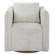 Uttermost Corben White Swivel Armchair (85|23729)