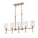 Chastine 5-Light Chandelier Ceiling Light Modern Gold (670|9925-MG)