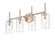 Chastine 4-Light Vanity Modern Gold (670|9924-MG)