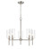 Chastine 5-Light Chandelier Ceiling Light Brushed Nickel (670|9915-BN)