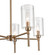 Chastine 5-Light Chandelier Ceiling Light Modern Gold (670|9915-MG)