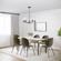 Beverlly 5-Light Chandelier Ceiling Light Matte Black (670|9515-MB)